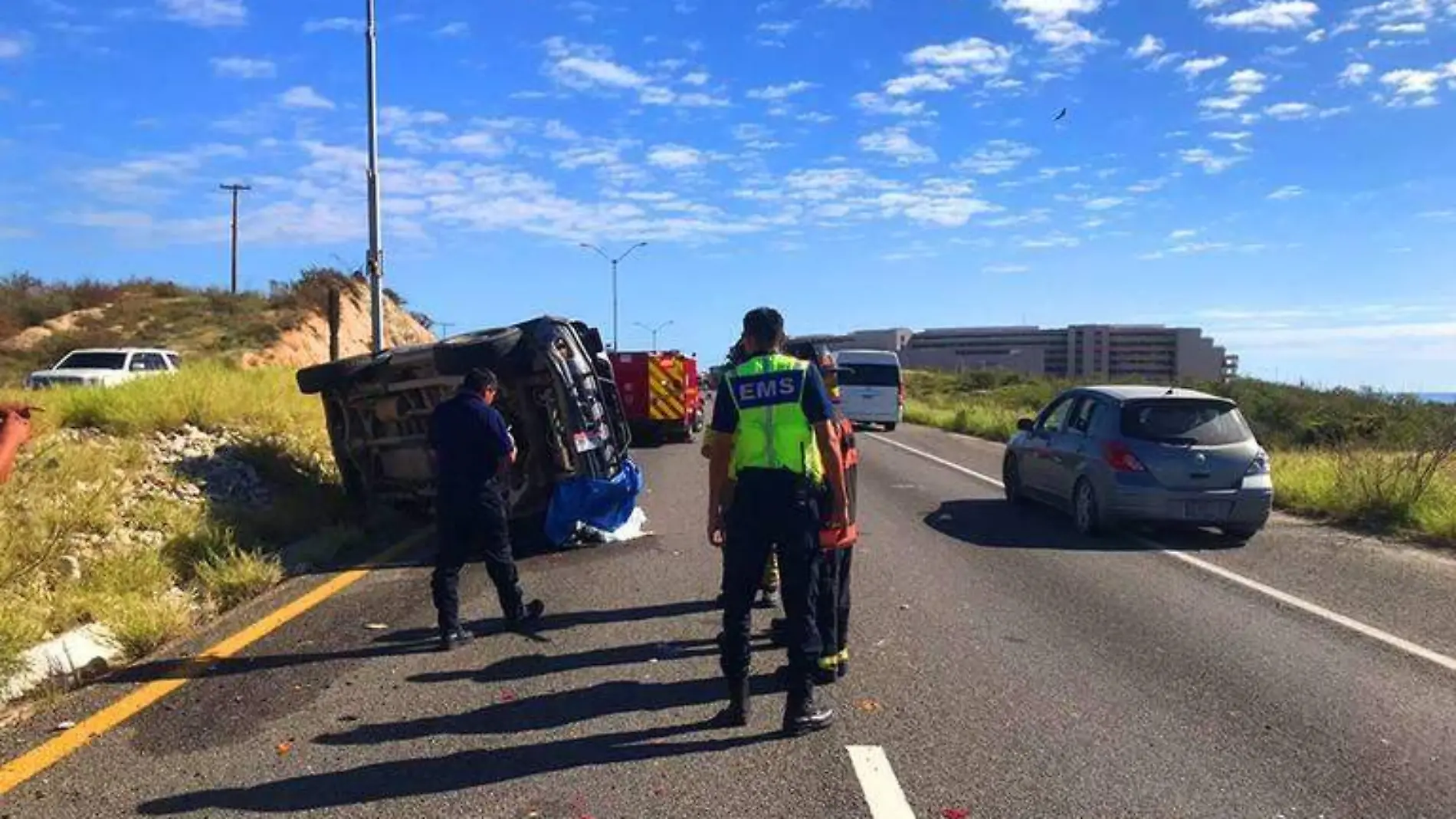 Accidente carretera los cabos 2